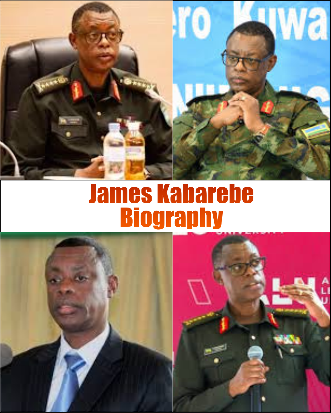 James Kabarebe Biography