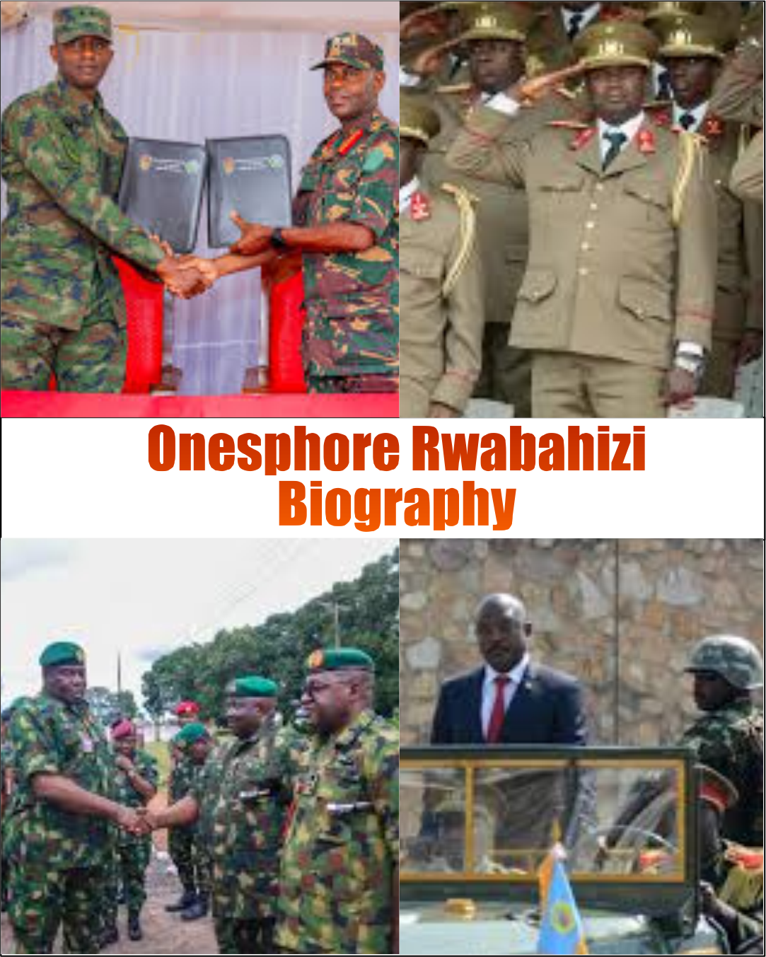 Onesphore Rwabahizi Biography