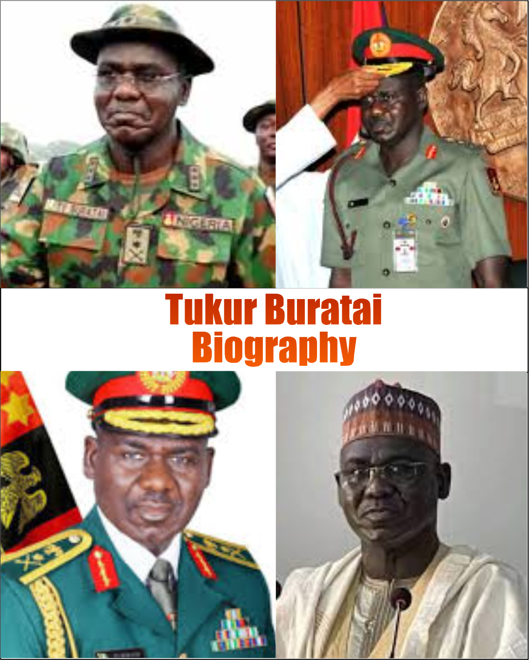 Tukur Buratai Biography